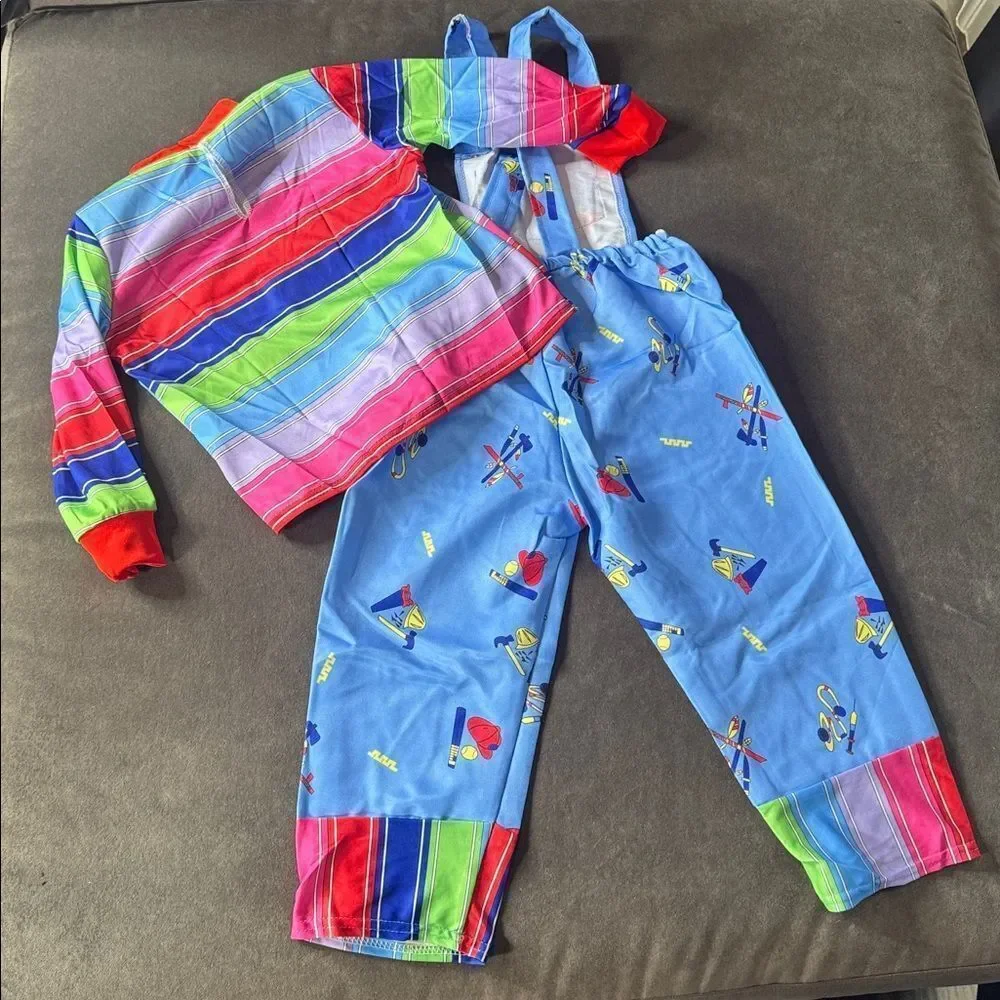 Kids Unisex Chucky Child’s Play Halloween Costume Size S 3/4 years NEW